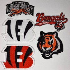 Cincinnati Bengals iron on patch White Orange picture