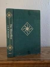 The Silmarillion JRR Tolkien 2nd Printing First American Ed 1977 no map Ex Lib picture