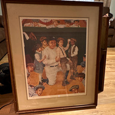 George Wright signed, numbered Babe Ruth print—your copy is 115/1,000 picture