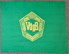 East German Banner Flag Peasants Mutual Aid Association RARE DDR ORIG 1950s-60s picture