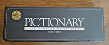 PICTIONARY THE GAME OF QUICK DRAW FIRST EDITION 1985 NEW SEALED picture