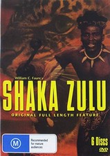 Shaka Zulu Original Full Length Feature 6 DVD Set New picture
