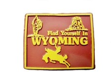 Wyoming Find Yourself In Wyoming Fridge Magnet picture