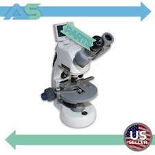 Swift Optical M10 Compound Laboratory Microscope 40x-1000x LED Mechanical Stage picture