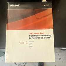 2003 Mitchell Collision Estimating And Reference Guide Asian Two picture