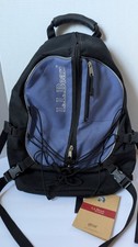 Vintage L.L. Bean Boot Shuttle Backpack Ski Snowboard Technical Blue Black picture