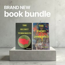 The Secret Terrorists and The Enemy Unmasked-Bill Hughes Conspiracy  Book Bundle picture