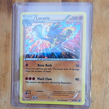The Pokémon Company Pokémon TCG Lucario XY140 Promo Holo Stage 1 100 HP EN 2016 picture