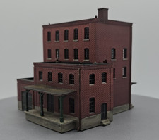 N Scale Harborline Brick Depot 1:160 Industrial Building picture