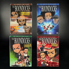 THE BOONDOCKS: Complete Series (DVD) - Seasons 1-4 Bundle *NEW/SEALED*  picture