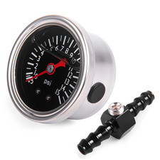 Universal 0-15psi Fuel Pressure Gauge 1/8