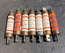 LOT OF 7 Gould Shawmut 200A Fuse A6D200R  600Vv RK1 USED picture