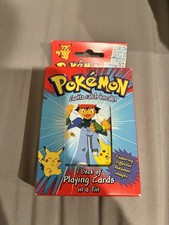 Vintage 1999 Pokemon Playing Cards and Collector's Tin Nintendo Complete Set picture