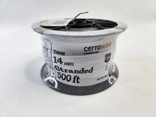Cerrowire 500 ft. 14 AWG Gauge Gray Stranded Copper THHN Wire picture