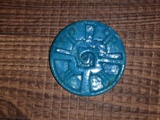 Finest AAA+ Kingman Turquoise Mayan Hunab Ku Cabochon - 29.35 CTS picture
