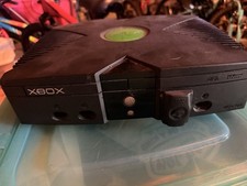 Original Microsoft Xbox Console 2001 Black Tested Working picture