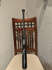 Darryl Strawberry Autographed Black MLB Louisville Slugger Bat+ Inscript. W/COA  picture