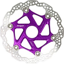 Hope MTB Floating Centre-Lock Disc Brake Rotor - 180mm, Center-Lock, Purple picture