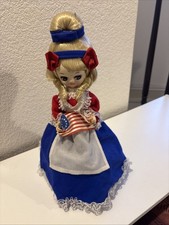 Vintage Miss American July Limited Edition Doll with Stand picture