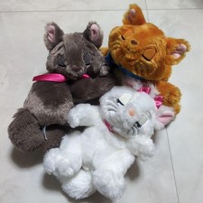 The Aristocats Plush Toy Marie Toulouse Berlioz Set of 3 Tokyo Disney Resort picture