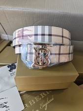 Burberry Men's REVERSIBLE Belt Fits 30