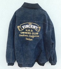 VINTAGE VINCENT MOTORCYCLE HRD OWNERS CLUB JACKET SOUTHERN CALIFORNIA SECTION picture
