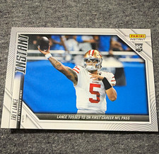 Panini 2021 Football Instant NFL Trey Lance 49ers #13 Rookie Base /1474 picture