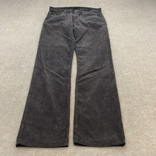 Gap 1969 Pants Mens 31x32 Brown Corduroy Straight Leg 5 Pocket Chino Y2K picture