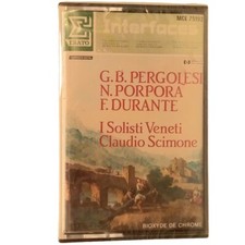I Solisti Veneti Claudio Scimone Cassette 1985 Pergolesi Porpora Durante picture