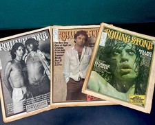 3 Rolling Stone 1975 #185 #191 #195 Rolling Stones Clapton McCartney picture