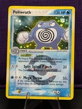 Poliwrath 11/112 Rare FireRed & LeafGreen Pokemon Reverse Holo MP picture