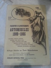 Presenting 39 advertisement automobiles 1900 to 1905 highland historical 322/500 picture