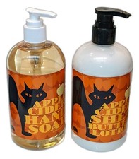 Greenwich Bay APPLE CIDER Autumn Shea Butter Hand Soap & Lotion Set, 16oz. Each picture