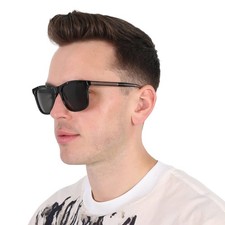 Gucci Polarized Grey Square Men's Sunglasses GG0381SN 007 57 GG0381SN 007 57 picture