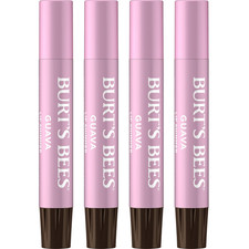Burt'S Bees Shimmer Lip Tint Set, Tinted Lip Balm Stick, Guava 4-Pack picture