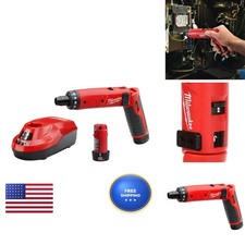 Milwaukee 2101-22 M4 1/4 Hex Screwdriver Kit W/2 Bat picture