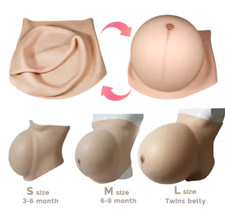 Inflatable Style Silicone Fake Pregnant Belly Pregnancy For Crossdresser picture