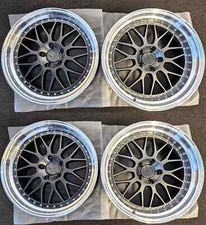 19x8.5/19x9.5 Staggered Aodhan AH02 5x120 +35 Hyperblack 19