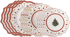 Villeroy & Boch Toys Delight 12-Piece Dinnerware Set, Service for 4, Premium Por picture