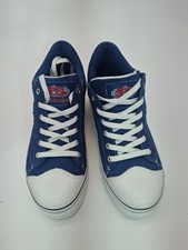 Vintage Sketchers 90's Platform Blue Suede Skechers Size 8 SN74360 picture