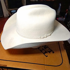 Justin Bent Rail Silver Belly,Western Cowboy Hat w/ Box Included, Size 7 5/8. picture