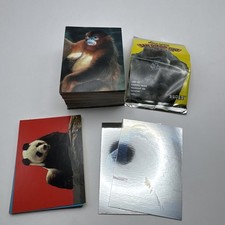 SAN DIEGO ZOO 1993 CARDZ COMPLETE BASE SET (112) TRADING CARDS picture