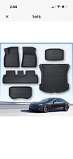 2026 model y 6pc floor mats rear and front trunk picture