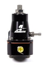 Aeromotive EFI Fuel Pressure Regulator 40-75 PSI 6AN Black 13136 E85 picture