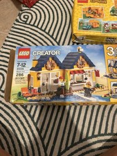 31035 BEACH HUT lego creator open box packs inside sealed SURF SHOP city town picture