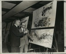 1969 Press Photo Port of New Orleans - Robert Barkerding and Marc Jeric picture