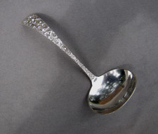 Vintage Stieff Rose Sterling silver Solid Gravy Ladle 6