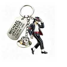 Michael J Billie Jean Key Chain picture