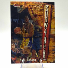 1997-98 Topps Finest Showstoppers w/ Foil  #262 Kobe Bryant W Coating 2nd Yr RC picture