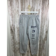 Gymshark Global Lifting Oversized Joggers Grey Marl Mens Medium A5A8K-GBCN-M-BW1 picture
